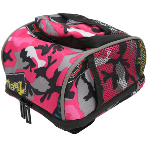 Sac de guidon de vélo polyvalent pour VAE, moto, tricycle et landau - Rose (1/5)