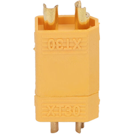 Connecteur XT30 Mâle-Femelle Jaune pour Drone, Batterie LiPo et ESC - Pièces RC (1/5)