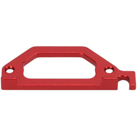Support de Servo en Alliage d'Aluminium pour Traxxas Teton 1/18 - Accessoire de Rehausse Rouge (1/5)