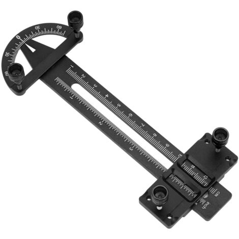 Jauge de Réglage pour Amortisseurs RC en Aluminium - Précise et Résistante pour Modèles Radiocommandés - Noir (1/5)