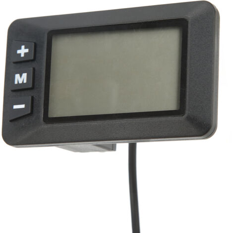 Écran LCD Étanche pour Vélo Électrique 36V - Affichage Clair et Interface Moderne