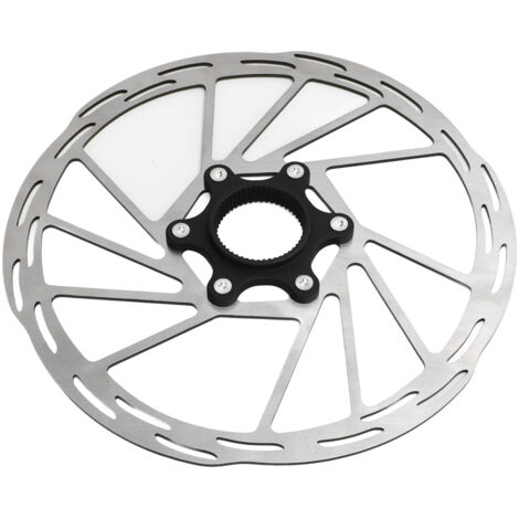 Disque de frein VTT 203 mm perforé, résistant à la corrosion et durable pour freins à disque métalliques. (1/5)