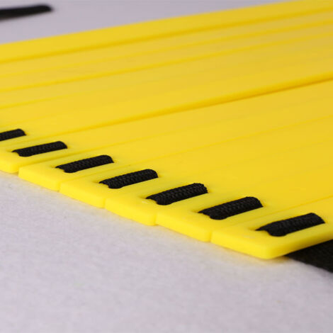 Échelle d'Entraînement Sportif 8m - 16 Échelons Nylon Réglables pour Vitesse et Agilité (1/2)