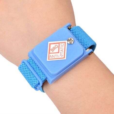 Bracelet de Mise à la Terre ESD sans Fil pour Protection Antistatique - Poignet Confortable (1/5)
