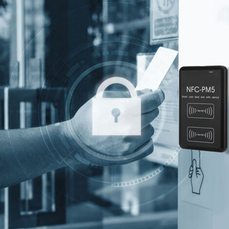Duplicateur de Cartes d'Accès NFC avec Logiciel de Sécurité et Chiffrement pour Badges ID/IC (1/5)