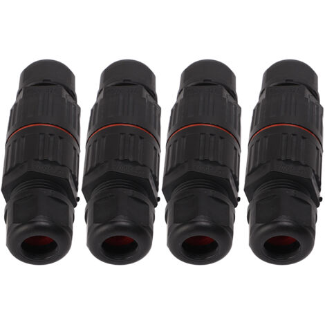 Connecteurs Aviation 5 Broches IP68 Étanches, 450V 32A, en PA66 pour Câblage et Sertissage (1/5)