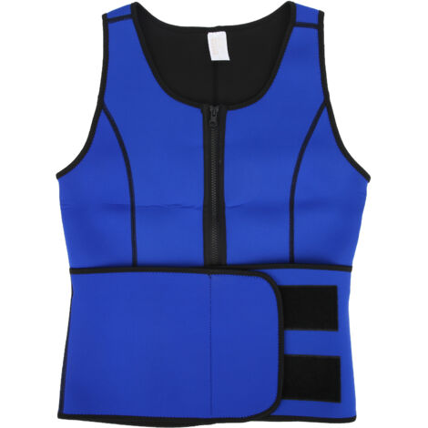 Veste Amincissante en Néoprène pour Femme - Effet Ventre Plat et Taille Fine - Réglable et Confortable - Taille XXXL (1/5)
