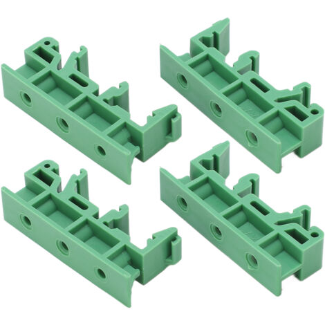Ensemble Support Rail DIN C45 Isolé pour Circuits Imprimés et Équipements Électroniques (1/5)
