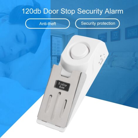 Alarme de porte portable 120 dB, sécurité voyage et appartement - antivol efficace (1/5)