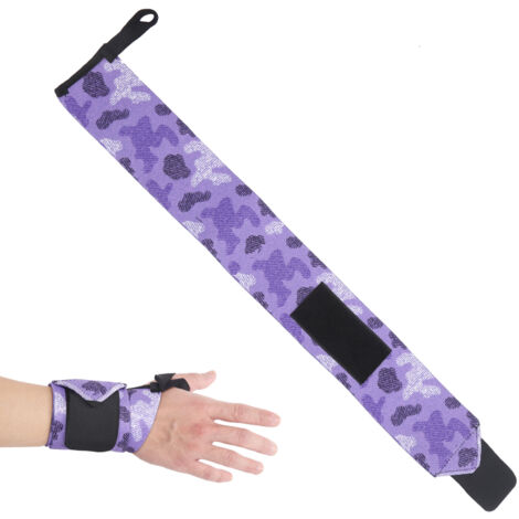 Attelle de poignet de sport réglable, pour musculation et haltérophilie avec maintien renforcé. (1/5)