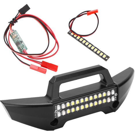 Pare-chocs avant LED en alliage d'aluminium pour Traxxas MAXX 1/10 - Modèle 89076 (1/5)