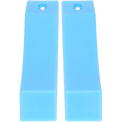 Coussin de protection antidérapant pour disques d'haltères, coussin en silicone pour poids (Bleu) (1/5)