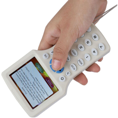 Lecteur/Écriveur RFID 8 Fréquences Multifonction pour Cartes ID/IC Sécurisées - Copieur NFC Crypté (1/5)