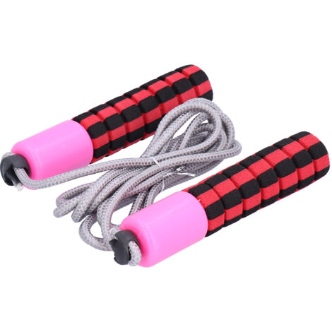Corde à Sauter avec Compteur Électronique - Ajustable pour Entraînement Fitness et Perte de Poids Rouge (1/5)