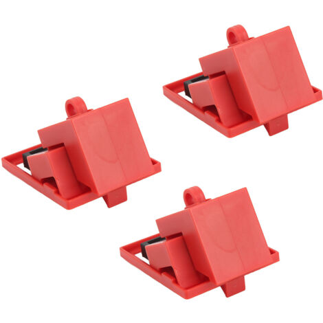 Dispositif de Verrouillage pour Disjoncteur 3 Pièces, Haute Résistance Thermique pour Applications Industrielles (1/5)