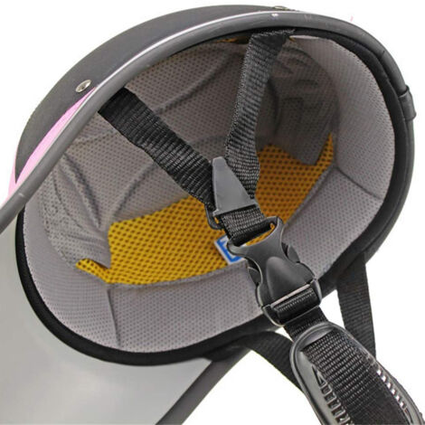 Casque moto demi-jet réglable, léger et aérodynamique pour une protection anti-vent optimale