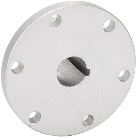 Accouplement d'arbre en aluminium argenté 1/2 pouce pour véhicules RC, pièce de rechange (1/5)