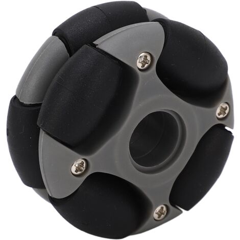 Roue robotique omnidirectionnelle 48mm à double rangée, pièce de rechange pour robots industriels, modèle 14036. (1/5)