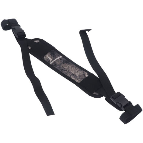 Sangle de maintien pour arc à poulies, ajustable et confortable, en tissu Oxford rembourré, support d'arc en camouflage mains libres. (1/5)