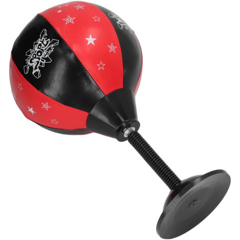 Ballon anti-stress de boxe pour bureau - Punching ball pour adultes et enfants, jouet de défoulement et sport d'intérieur (1/5)