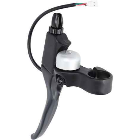Frein à main étanche pour vélo et trottinette électrique en alliage d'aluminium avec sonnette (1/5)