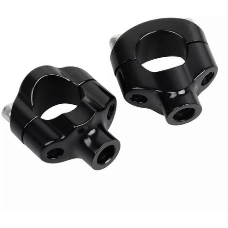 Kit de rehausseur de guidon de 1,5 pouce de haut pour moteur, avec collier de serrage de 1-1/4 pouce de hauteur. (1/5)