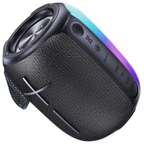 Enceinte portable Bluetooth 5.3, enceinte sans fil Hi-Fi avec éclairage RGB (1/5)