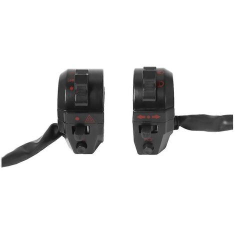 Commande latérale gauche/droite pour guidon de moto/quad (7/8 pouce, 22 mm) (1/5)