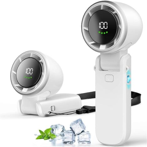 Ventilateur turbo portable, 5000 mAh pour activités extérieures/intérieures, A (1/5)