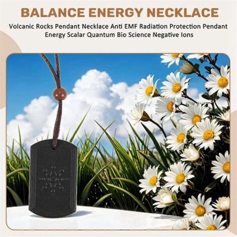 Collier tournesol (lot de 2) avec pendentif énergétique à ions négatifs (1/5)