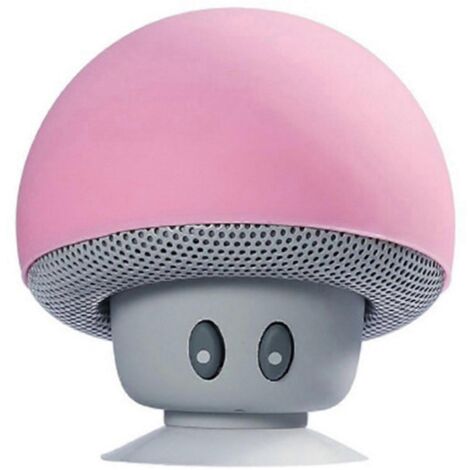 Enceinte Bluetooth sans fil de haute qualité, portée de 9 mètres, rose (1/5)