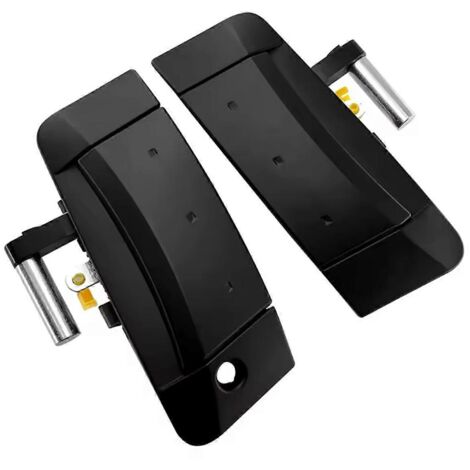 Poignées de porte extérieures noires gauche et droite compatibles avec 350Z (1/5)