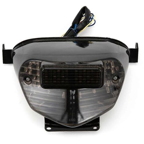 Feu arrière de moto avec clignotants et feu stop intégrés à LED (1/5)