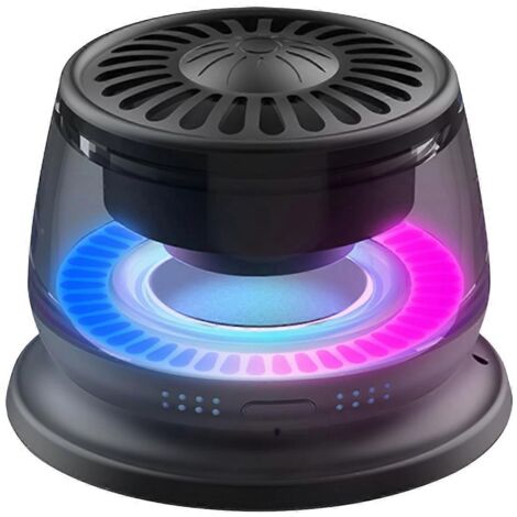 Enceinte Bluetooth sans fil portable mini enceinte avec lumière LED colorée (1/5)