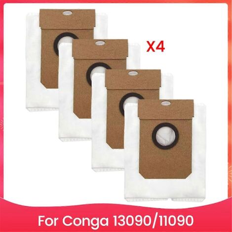 Sac à poussière pour aspirateur compatible avec les modèles 13090 et 11090 (pièces détachées, lot de 4) (1/5)