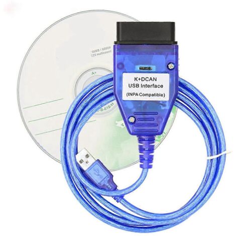 Interface de diagnostic USB OBD2 /Ediabas K+DCAN pour B (1/5)