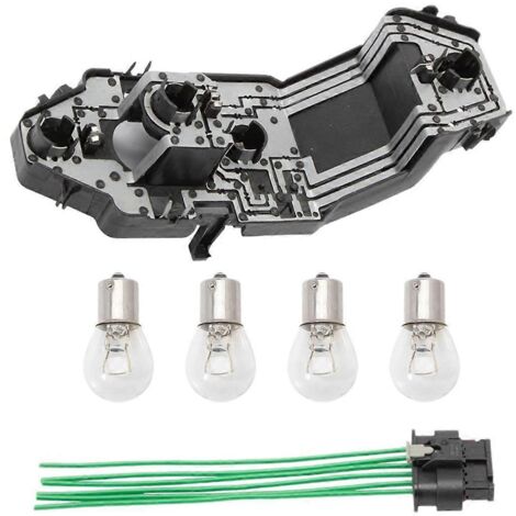 63217361305 Support d'ampoule de feu arrière + faisceau de câbles + kit de 4 ampoules