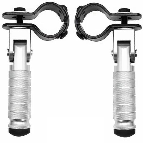 paire de pédales universelles en aluminium CNC pour moto B (1/5)