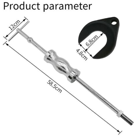 Kit d'extracteur de roulements avec adaptateur 48 mm (1/5)
