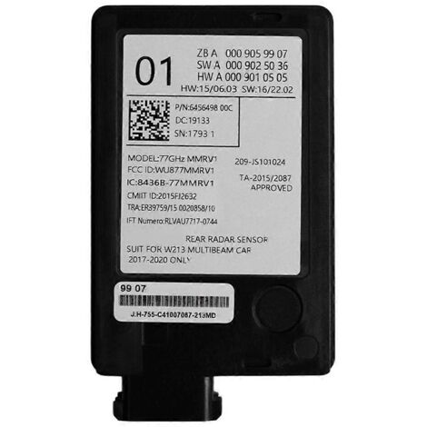 Nouveau capteur radar arrière de détection d'angle mort (BSD) A0009059907 pour (1/5)