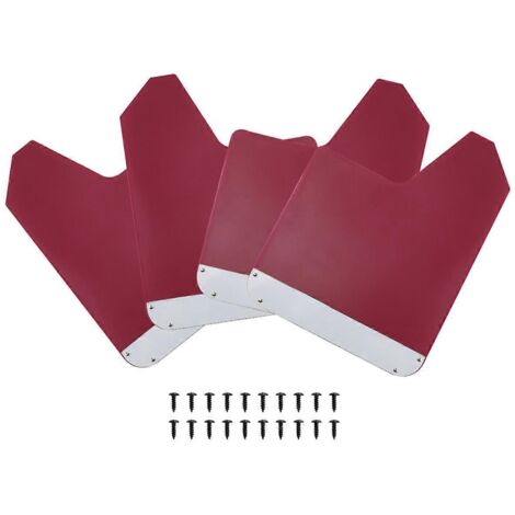 Bavettes universelles avec réflecteurs pour camions/voitures/VUS (lot de 4) (1/5)