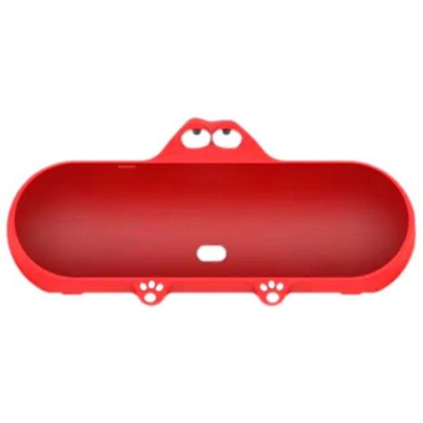 Étui de protection en silicone rouge pour enceinte Beat Pill, anti-poussière (1/5)