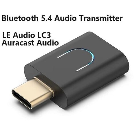 Émetteur audio Tebe LE Audio LC3 BT 5.4 pour PC et TV /5 (1/5)