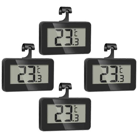 Thermomètre de réfrigérateur, lot de 2, thermomètre de cuisine d'intérieur (1/5)
