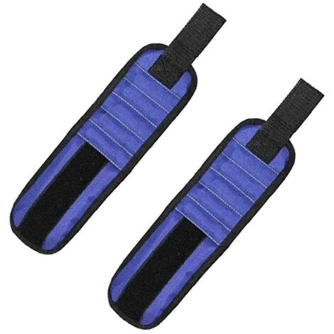 Bracelet magnétique pour la fixation de vis, clous et perceuses - Outil de bracelet magnétique C (1/5)