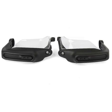 Protections de guidon et de mains transparentes pour moto (1/5)