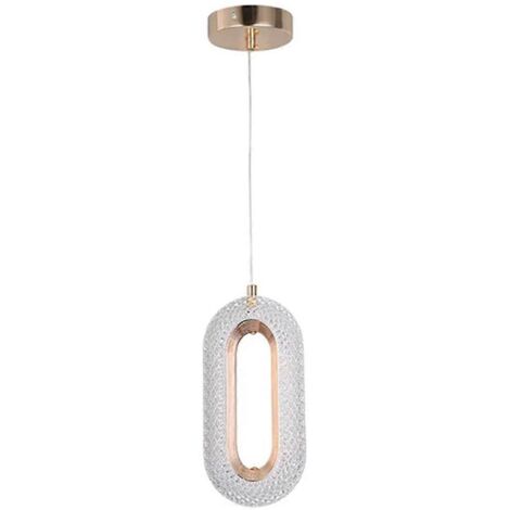 Lustre moderne à LED en cristal 8W (1/5)