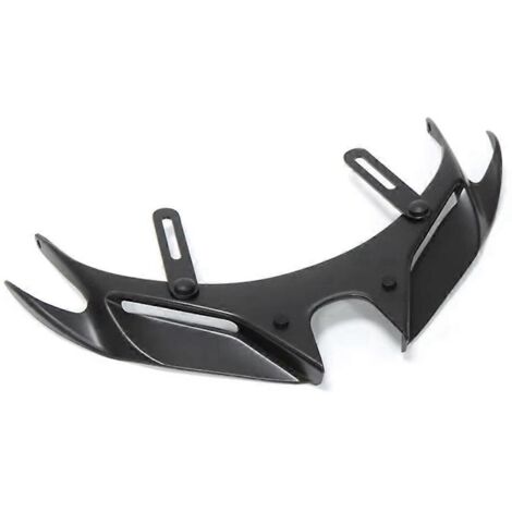 Ailerons de carénage avant de moto pour noir (1/5)