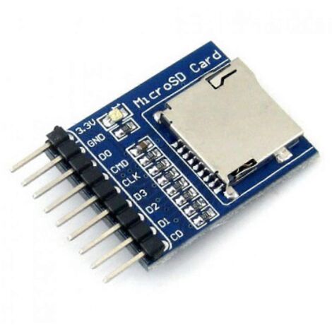 Carte de développement pour module de stockage de carte Micro-SD (TF) (1/5)
