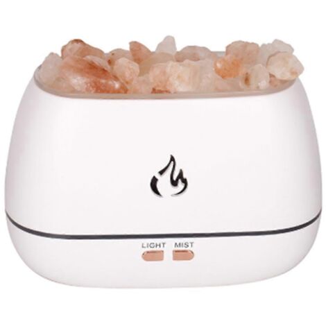 Diffuseur d'arômes à ultrasons USB, humidificateur d'air, diffuseur à flamme 3D B (1/5)